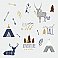 ADVENTURE AWAITS ANIMAL PEEL AND STICK WALL DECALS