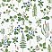 Stormare Green Botanical Wallpaper