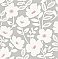 Bergman Pink Scandi Flower Wallpaper