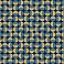Vertigo Teal Geometric Wallpaper