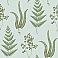 Ebele Blue Herbs Wallpaper