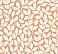 Leaf and Vine Wallpaper - Tangerine