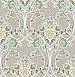 Willow Grey Nouveau Floral Wallpaper