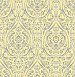 Gypsy Yellow Damask Wallpaper
