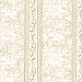 Katherine Sepia Ornate Stripe Wallpaper