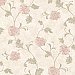 Louise Pink Vintage Floral Trail Wallpaper