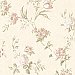 Laetetia Peach Floral Trail Wallpaper