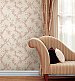 Eleanora Pink Floral Trail Wallpaper