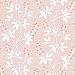 Linnea Pink Botanical Trail Wallpaper