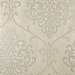 Ambrosia Taupe Glitter Damask Wallpaper