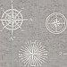 Navigate Grey Vintage Compass Wallpaper