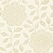 Shirazi Cream Bohemian Floral Wallpaper