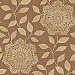 Shirazi Copper Bohemian Floral Wallpaper