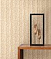 Harmonize Sand Small Geometric Wallpaper
