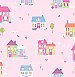 Happy Street Pink Houses