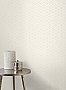 Cadenza Cream Geometric Wallpaper