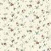 Persimone Red Floral Wallpaper