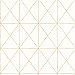 Intersection Gold Geometric Wallpaper