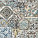 Marrakesh Tiles Teal Mosaic Wallpaper