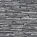 Stacked Slate Charcoal Industrial Wallpaper