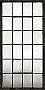 Warehouse Windows Charcoal Industrial Texture Wall Mural