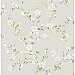 Delphine White Floral Trail Wallpaper