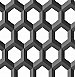 Hex Black Geometric Wallpaper