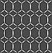 Fusion Black Geometric Wallpaper