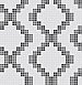 Mosaic Black Grid Wallpaper