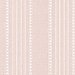 Adria Blush Jacquard Stripe Wallpaper