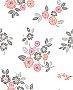 Malaga Pink Floral Wallpaper