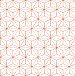 Orion Coral Geometric Wallpaper