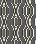 Coventry Charcoal Trellis Wallpaper