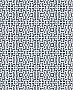 Boxwood Blue Geometric Wallpaper