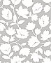 Astrid Grey Floral Wallpaper
