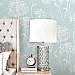 Carolyn Light Blue Dandelion Wallpaper