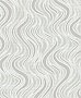 Roxie Silver Wave Wallpaper
