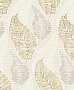 Rosemary Cream Leaf Wallpaper