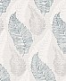 Rosemary Light Grey Leaf Wallpaper