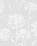 Garvey Light Grey Dandelion Wallpaper