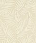 Edomina Beige Palm Wallpaper