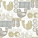 Hennika Grey Patchwork Wallpaper