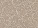Sansa Light Brown Plaster Scroll Wallpaper