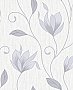Anais Grey Floral Trails Wallpaper