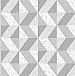 Cerium Grey Concrete Geometric Wallpaper