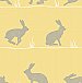Nell Mustard Rabbit Wallpaper