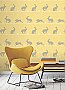 Nell Mustard Rabbit Wallpaper
