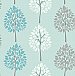 Alder Blue Tree Wallpaper