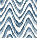 Bargello Blue Faux Grasscloth Wave Wallpaper