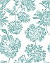 Folia Aqua Floral Wallpaper